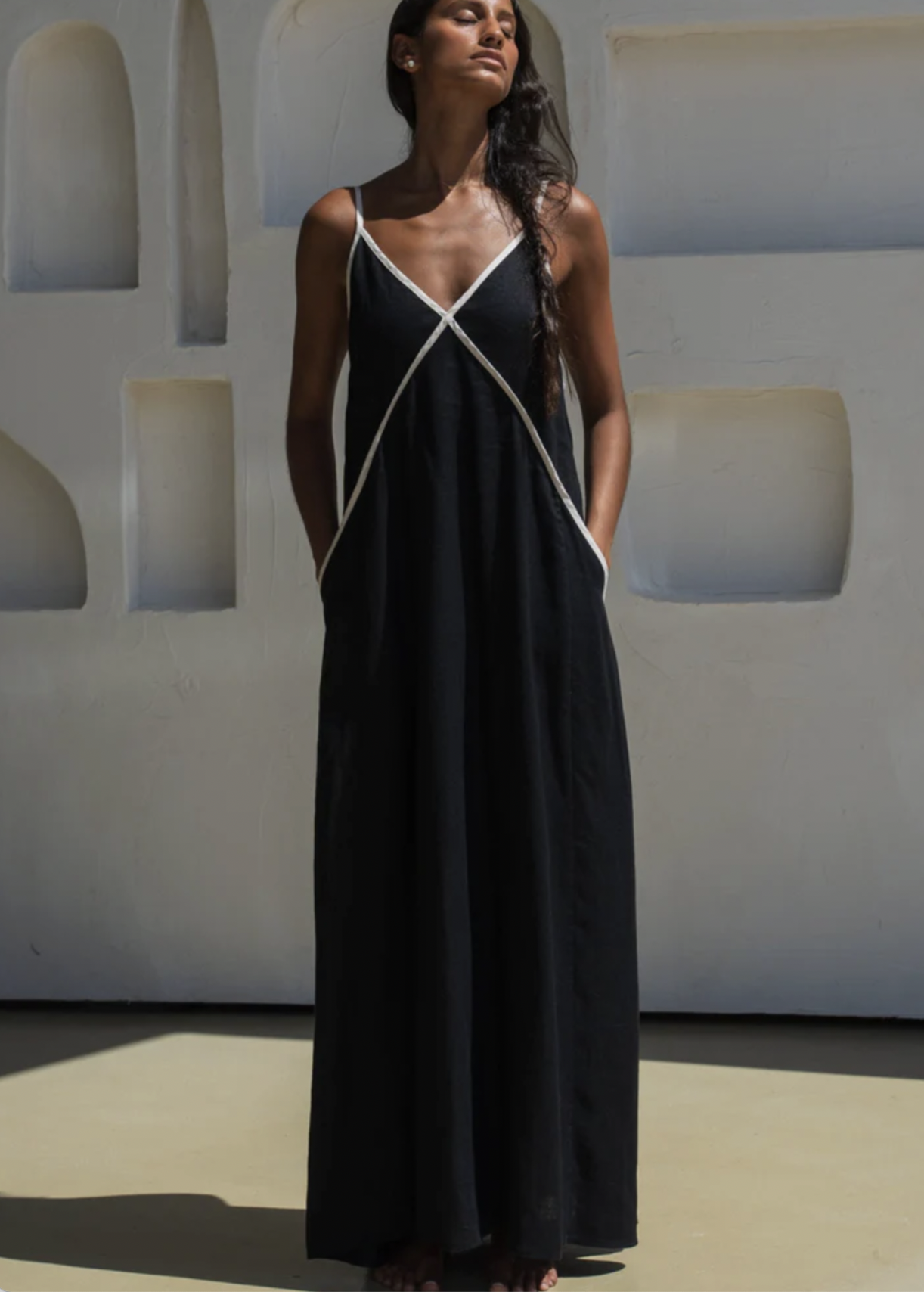 AZALEA LINEN DRESS