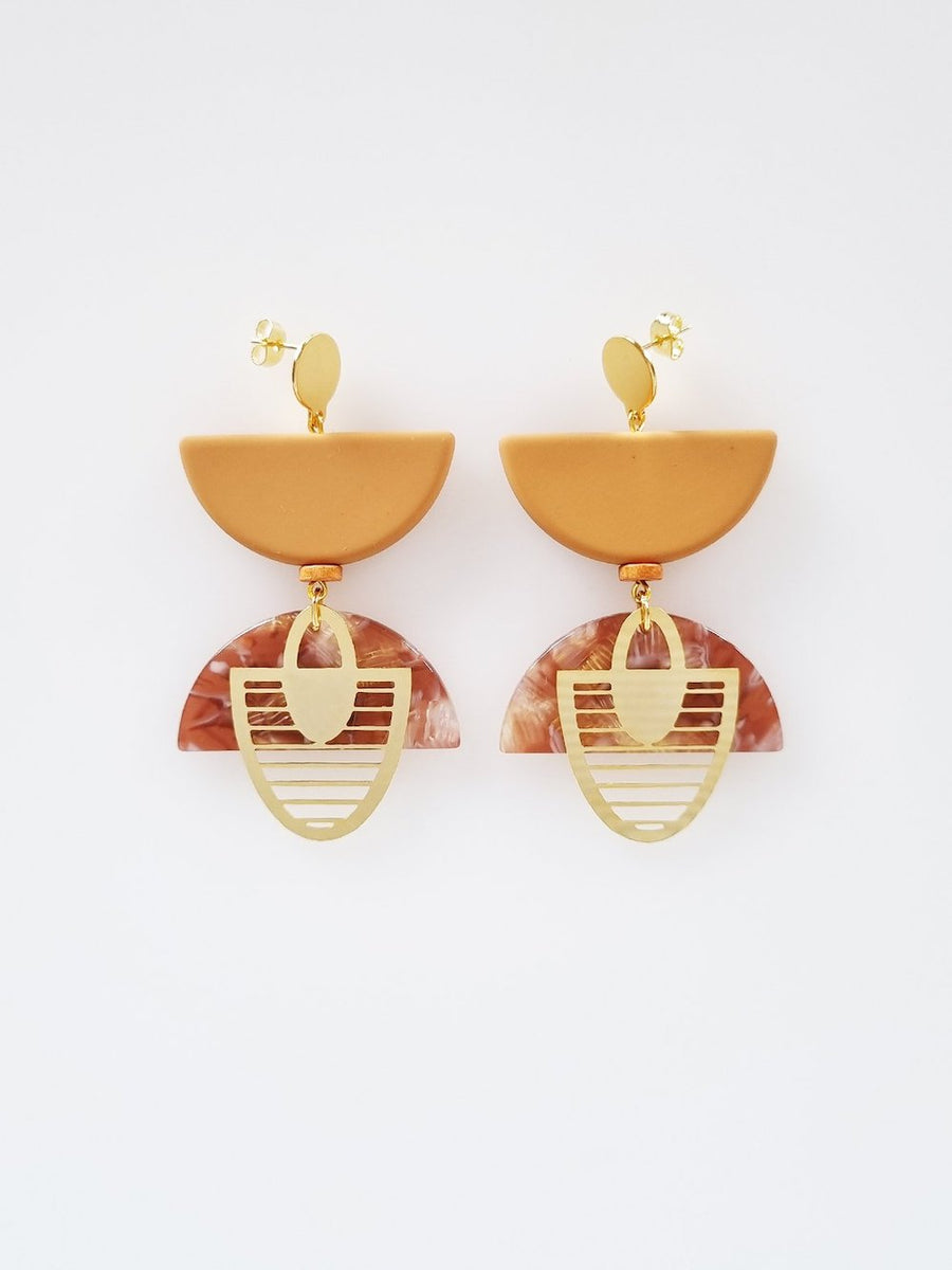 CLOCKWORK EARRINGS ASSORTED COLOURS A Quirk of Fate